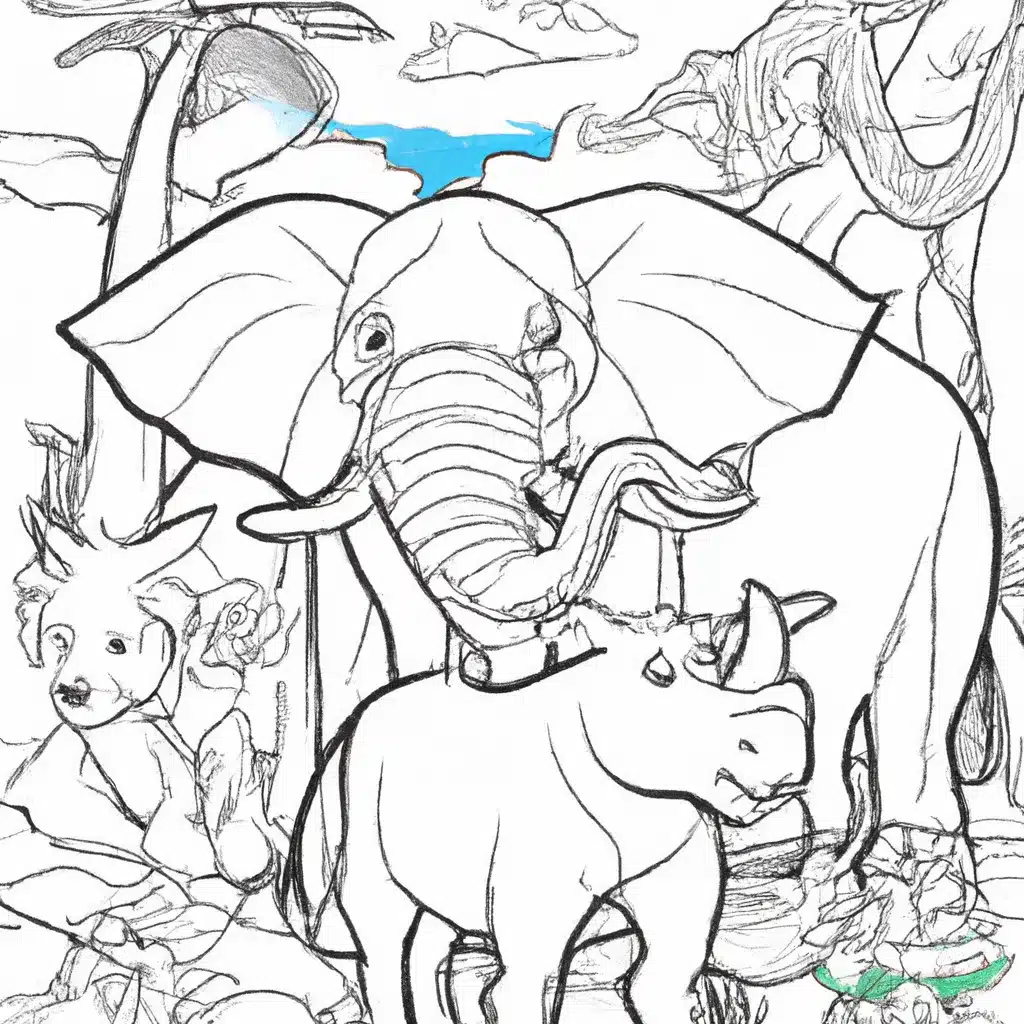 10 Incríveis Desenhos de Animais Realistas para Imprimir e Colorir