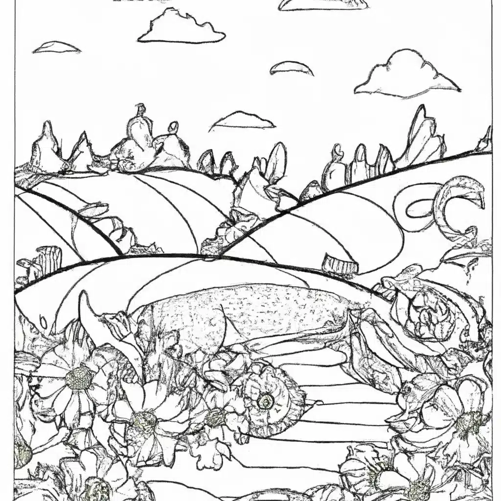 Imprimir Caminho na flores Imprimir Caminho na flores