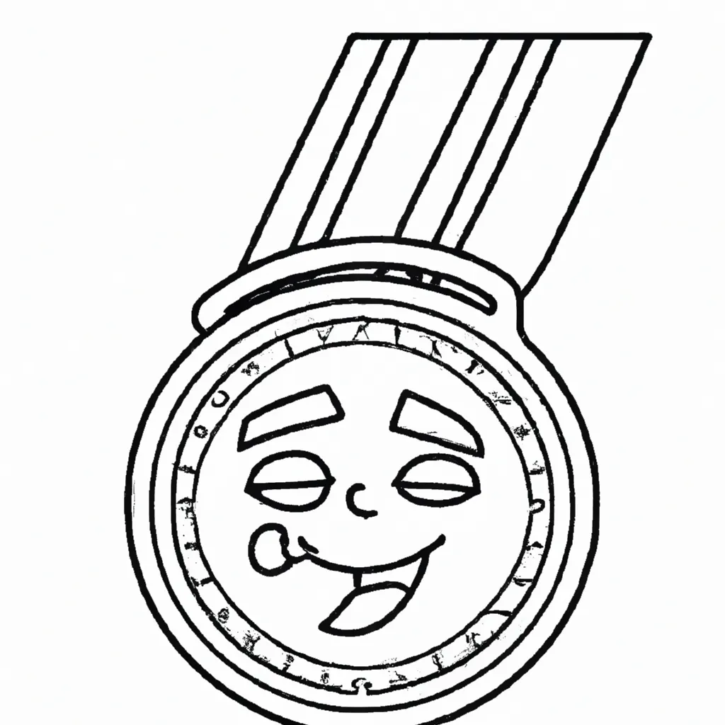 Imprimir Emoji de Medalha de Bronze Imprimir Emoji de Medalha de Bronze
