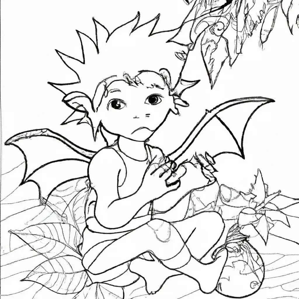 Imprimir Menino Dragao Imprimir Menino Dragao