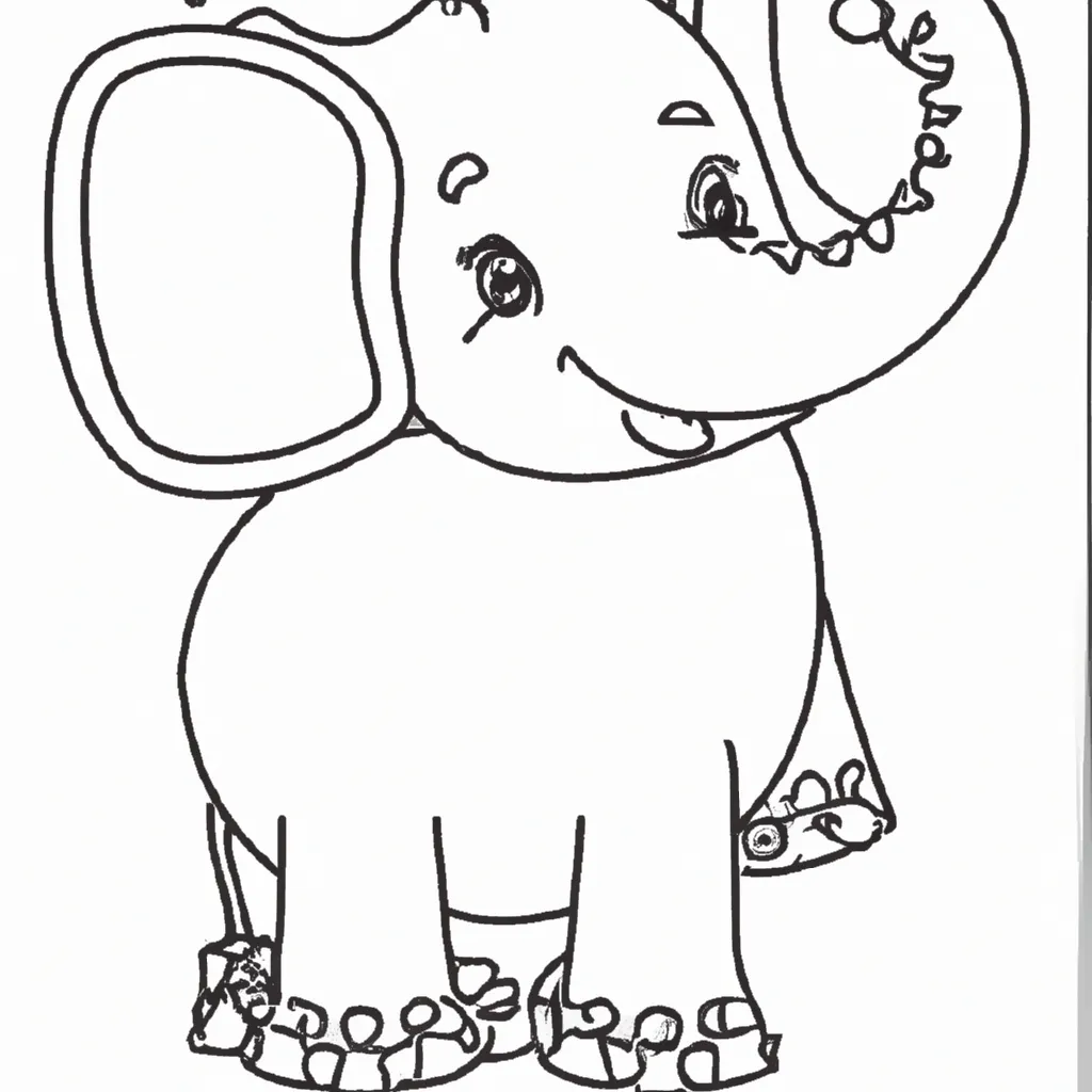 7 Desenhos para Colorir para Crianças de 4 Anos
