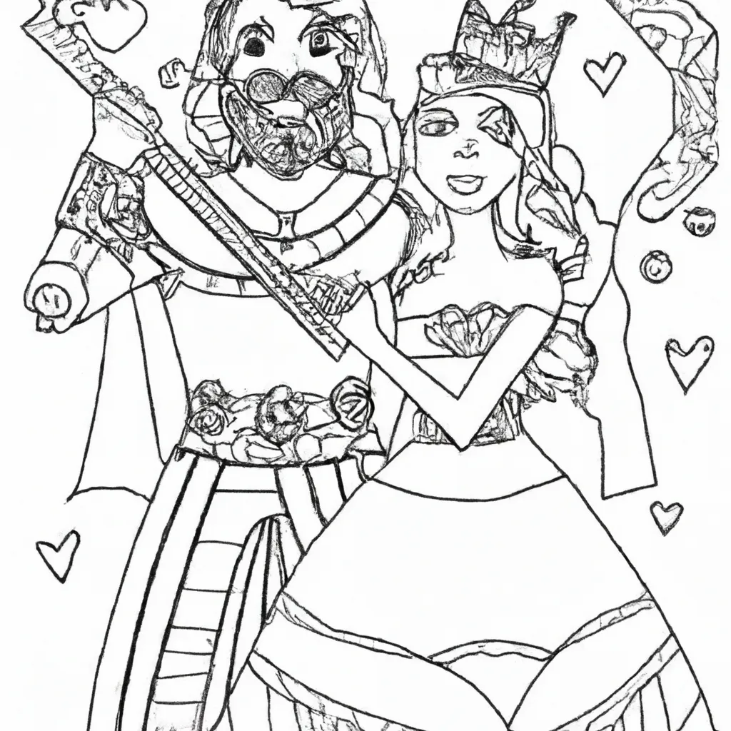 Imprimir Rei e Rainha