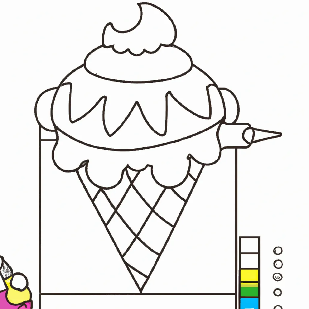 Imprimir como desenhar um sorvete de casquinha Imprimir como desenhar um sorvete de casquinha