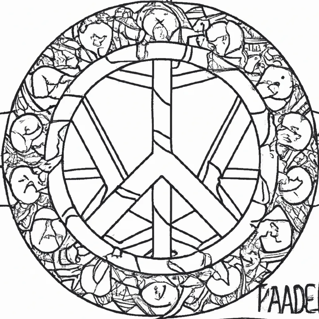 Imprimir mandala da paz