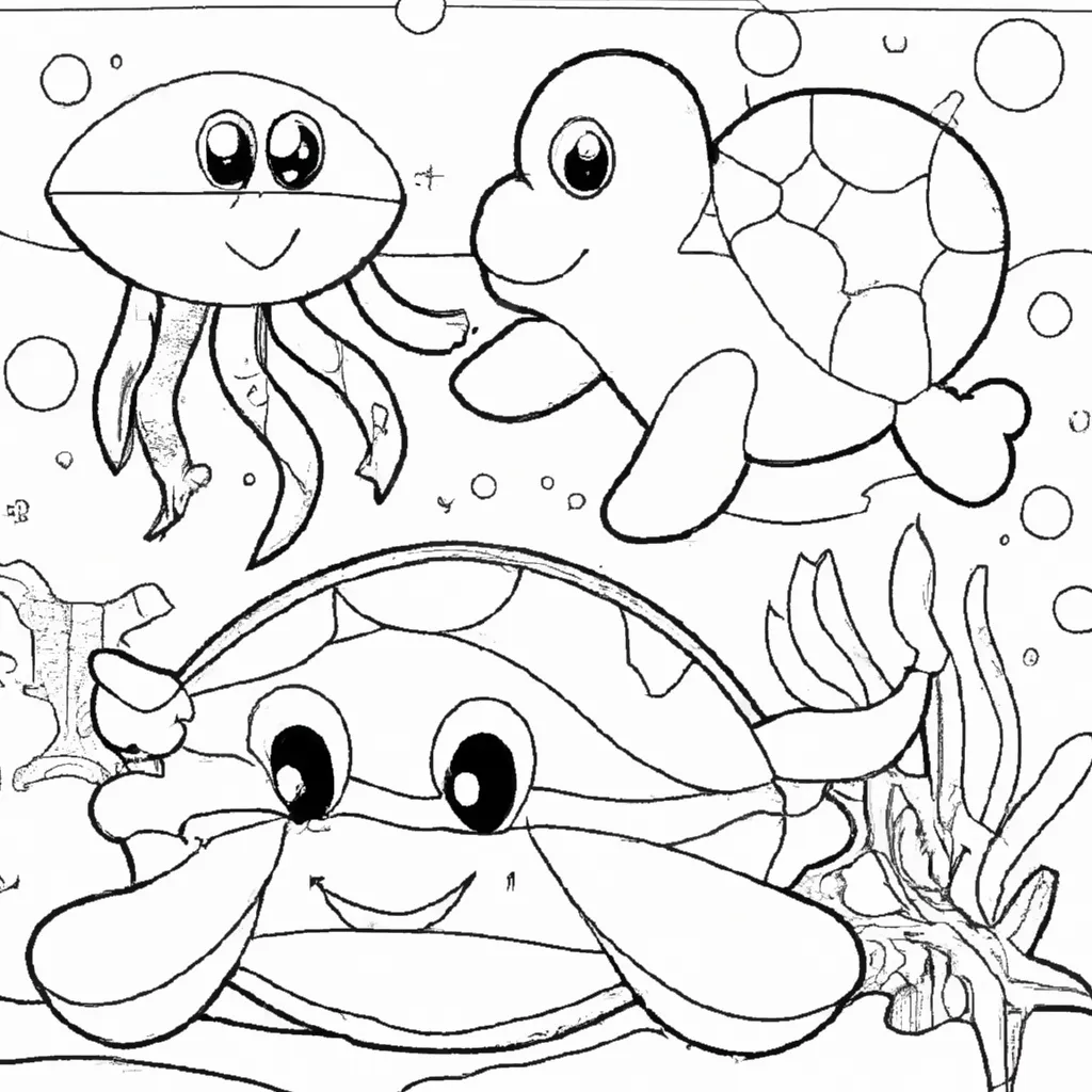 Moldes Animais do Mar