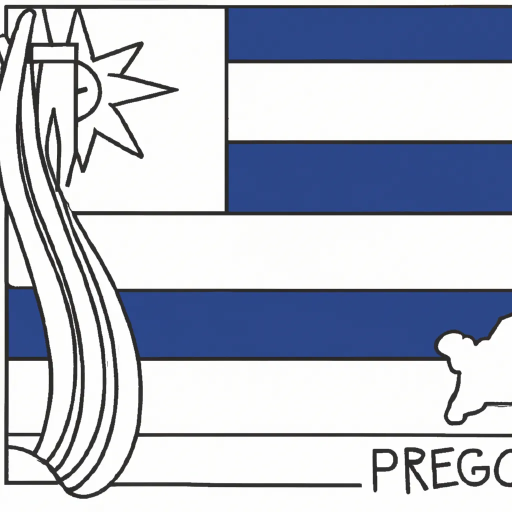 Moldes Bandeira do Paraguai Moldes Bandeira do Paraguai