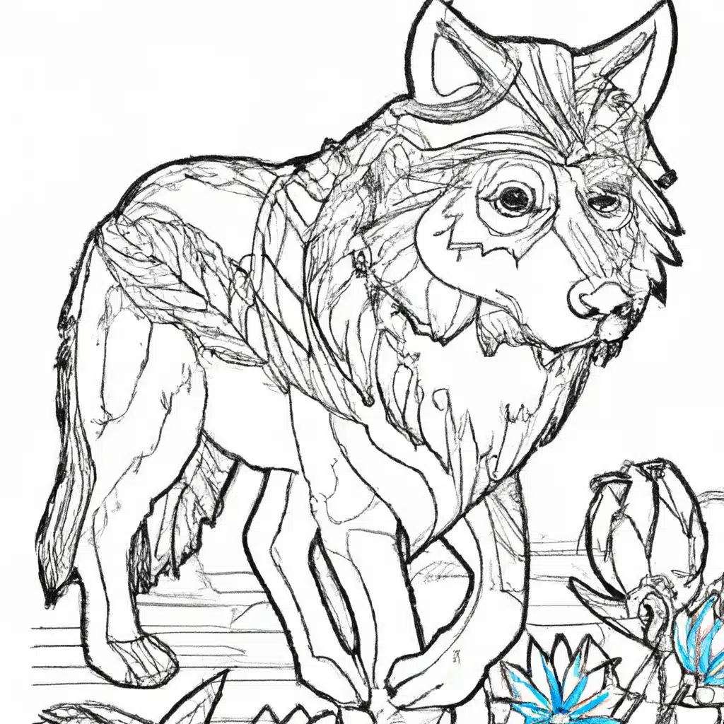 Moldes Lobo Mau Moldes Lobo Mau
