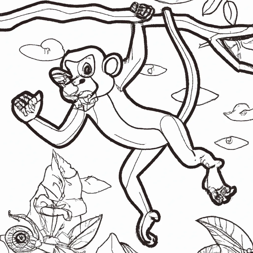 Moldes Macaco Pulando Moldes Macaco Pulando