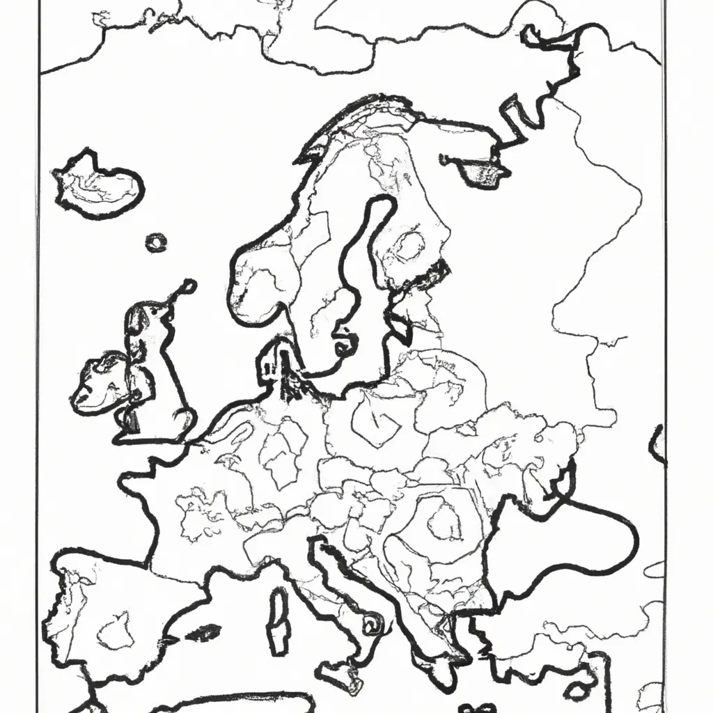 Moldes Mapa da Eurasia