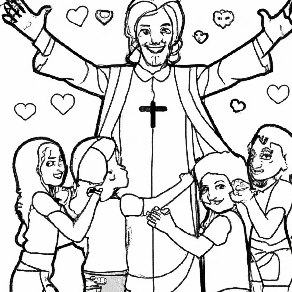 10 Desenhos de Cristo para Imprimir e Colorir
