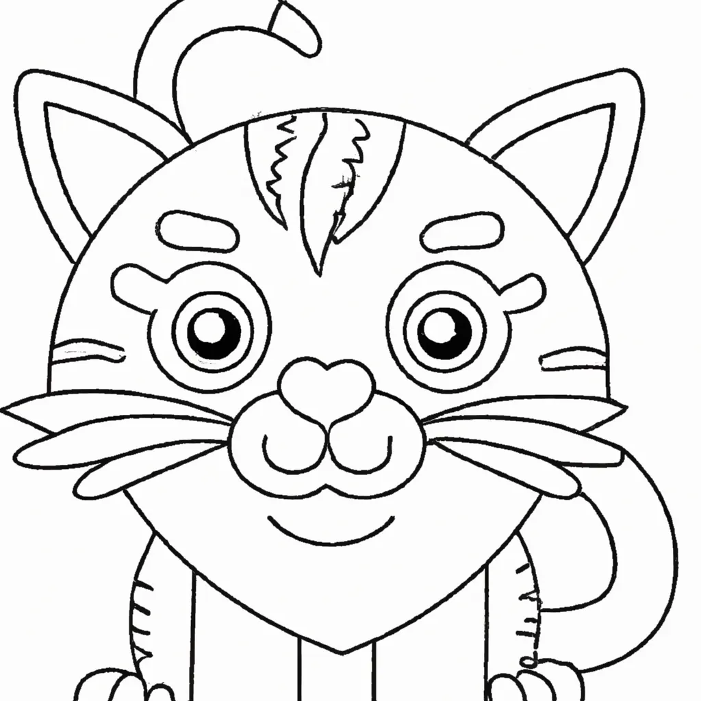 Moldes gato com franja Moldes gato com franja