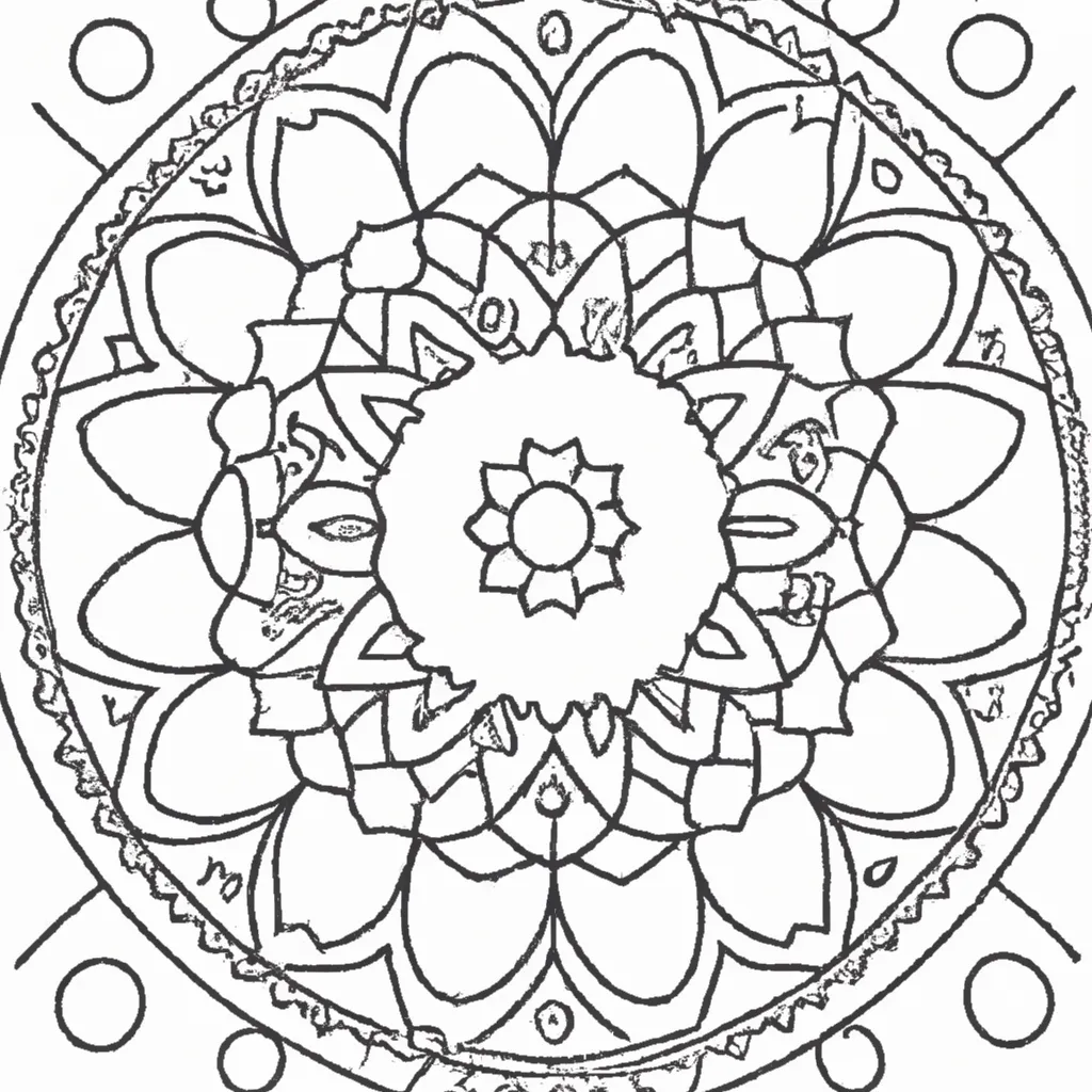 Moldes mandala pintura