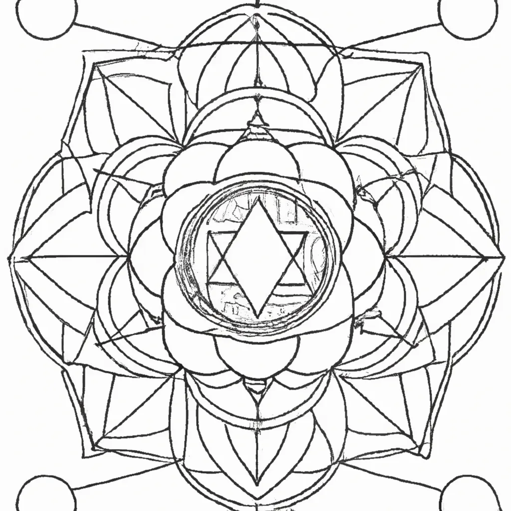 Moldes mandala sri yantra Moldes mandala sri yantra