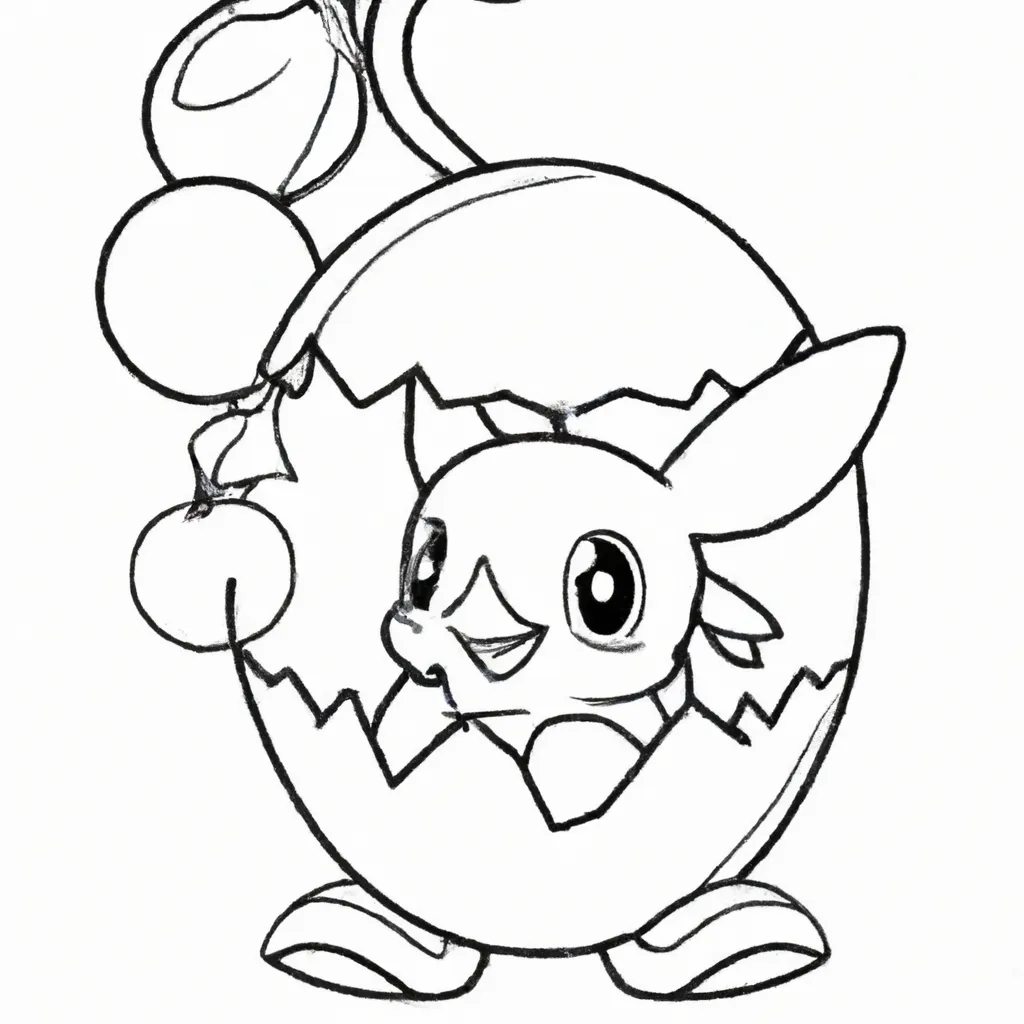 Moldes pokemon cherrim2
