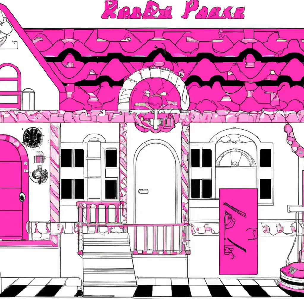Transforme a Casa da Barbie: desenhos para imprimir e colorir!