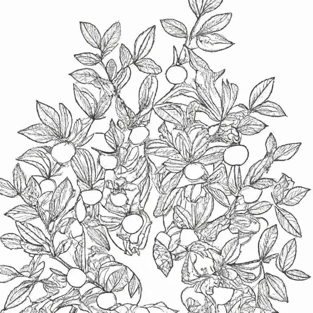 Vetores Arvore de Acerola