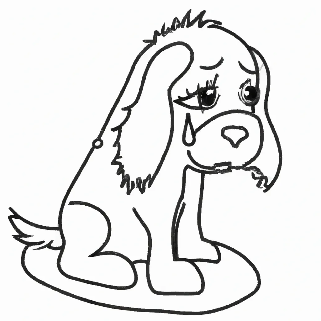 Vetores Cachorro Chorando Vetores Cachorro Chorando