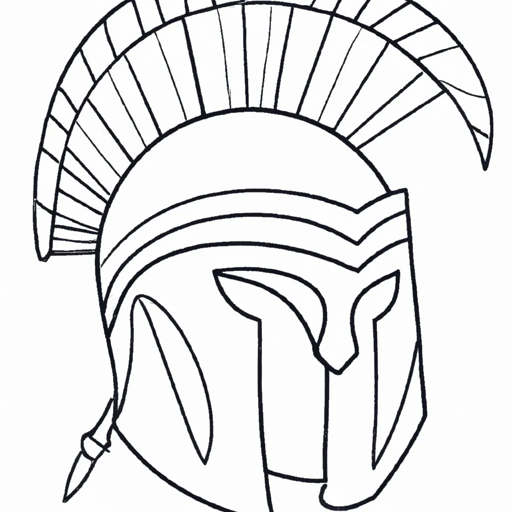 Vetores Capacete de Espartano Vetores Capacete de Espartano