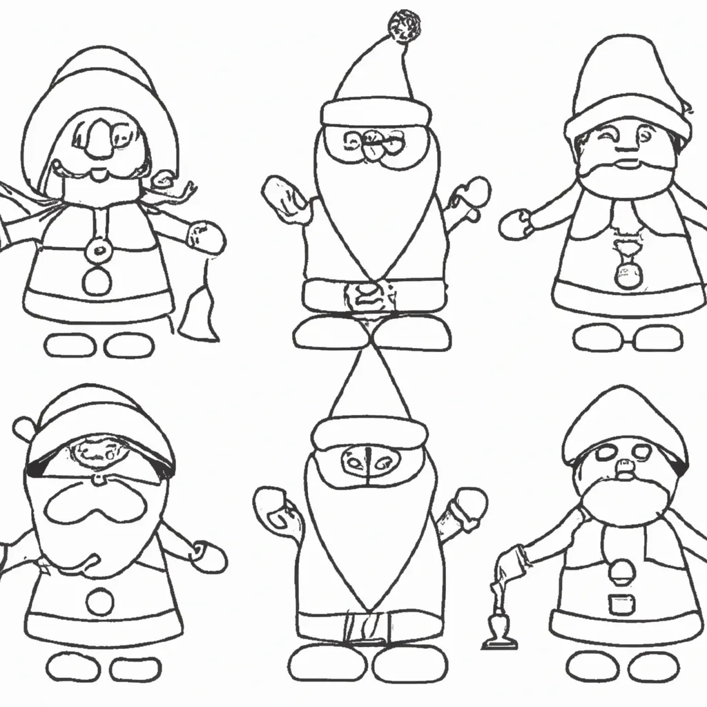 Vetores Figuririnhas de Natal