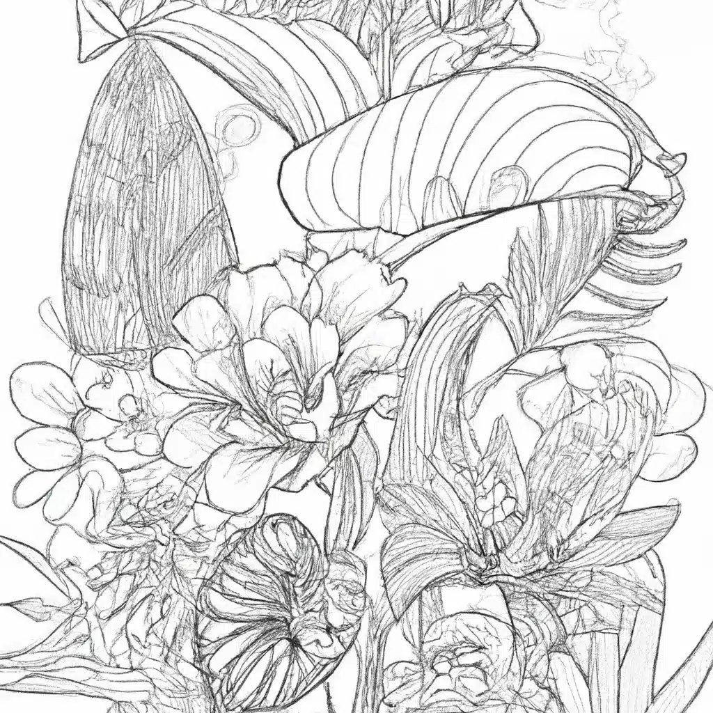 Vetores Flores da Amazonia Vetores Flores da Amazonia