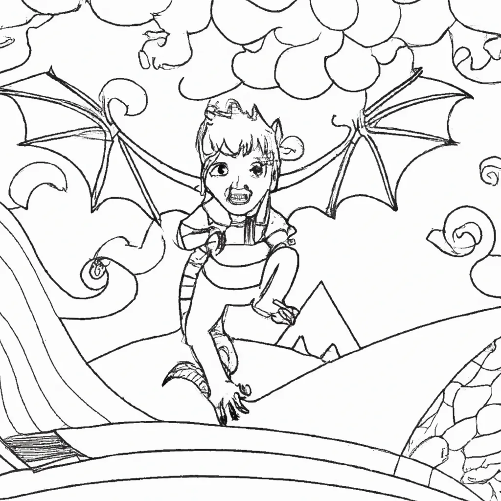 Vetores Menino Dragao Vetores Menino Dragao