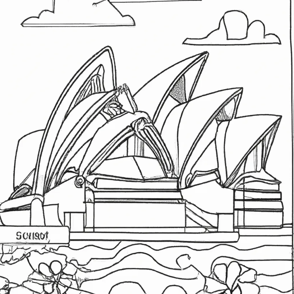 Vetores Opera House de Sydney Australia