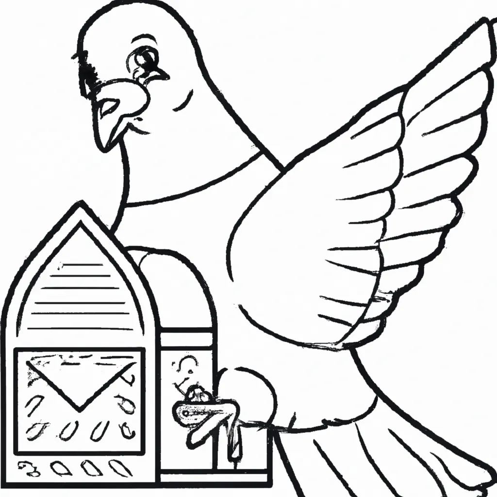 Vetores Pombo Correio Vetores Pombo Correio