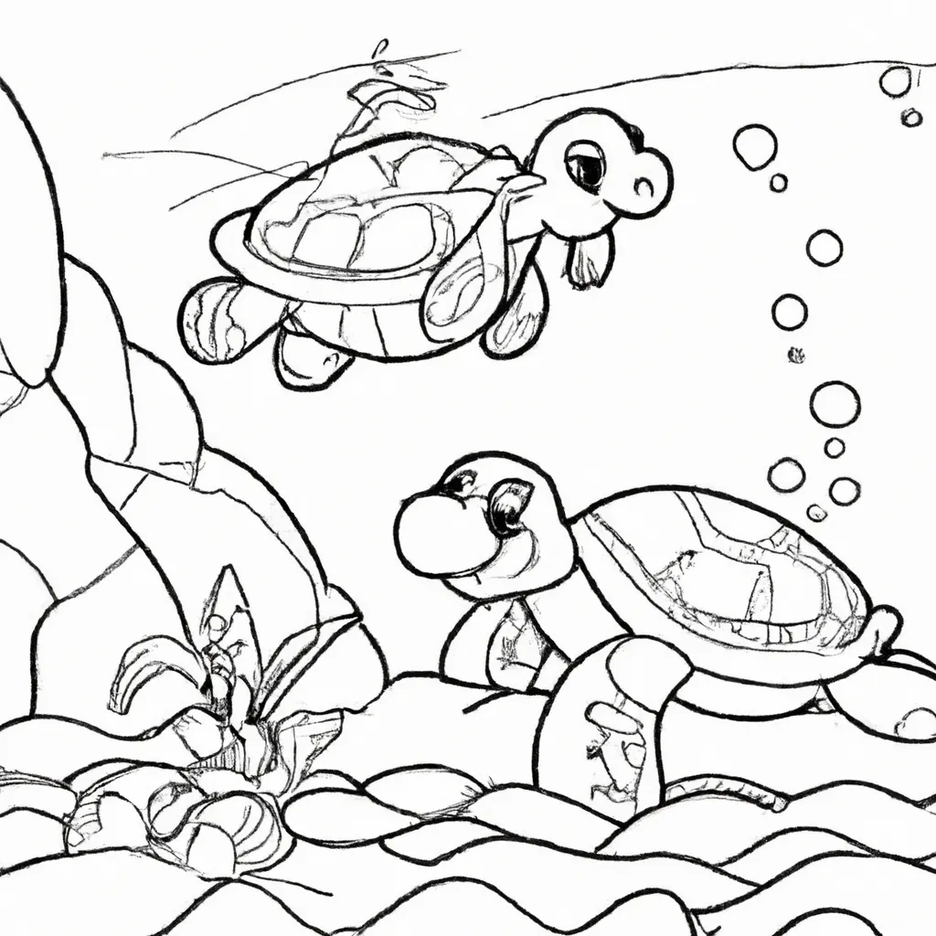 Vetores Tartarugas do Procurando Nemo