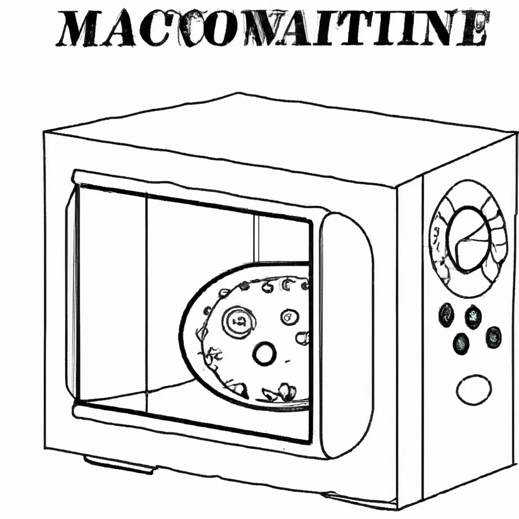 Vetores como desenhar um microondas