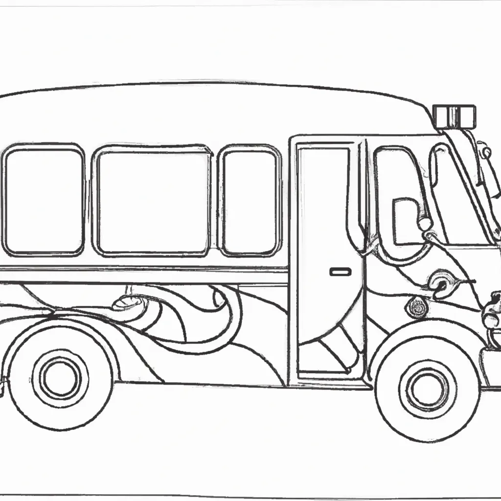 Vetores transporte escolar
