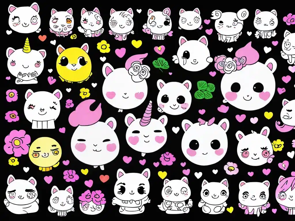 Atividades desenhos para colorir kawaii fofos 3 Atividades desenhos para colorir kawaii fofos 3