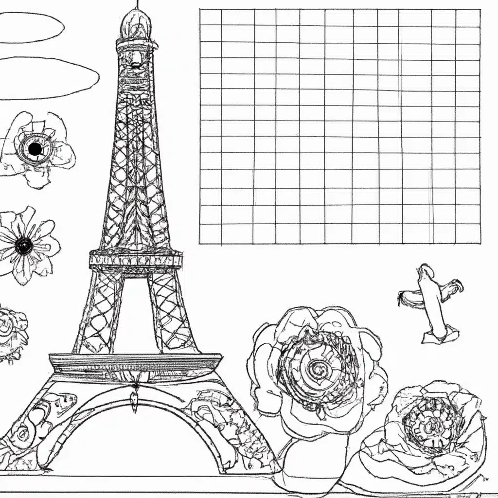 Dicas como desenhar a torre eiffel Dicas como desenhar a torre eiffel