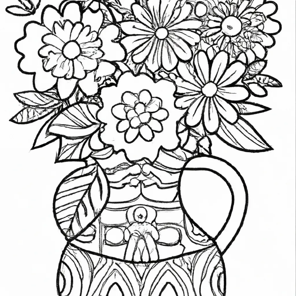 Dicas jarro de flores