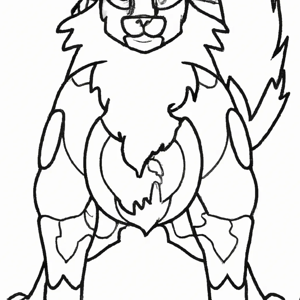 Figura Pokemon Arcanine Figura Pokemon Arcanine