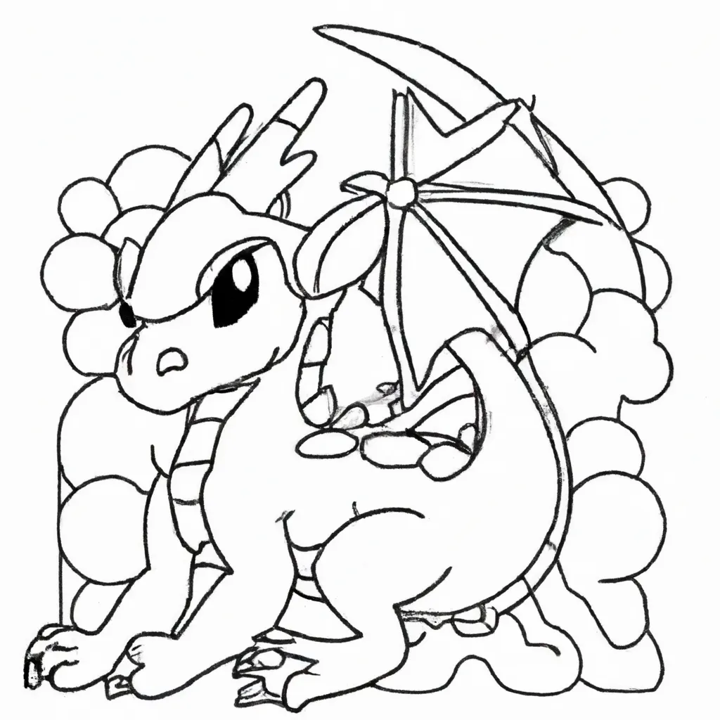 Figura Pokemon Dragao Dragon