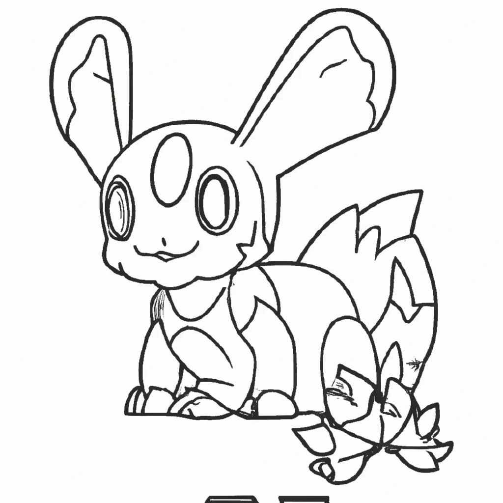 7 Desenhos de Pokémon Kleavor para Imprimir e Colorir!