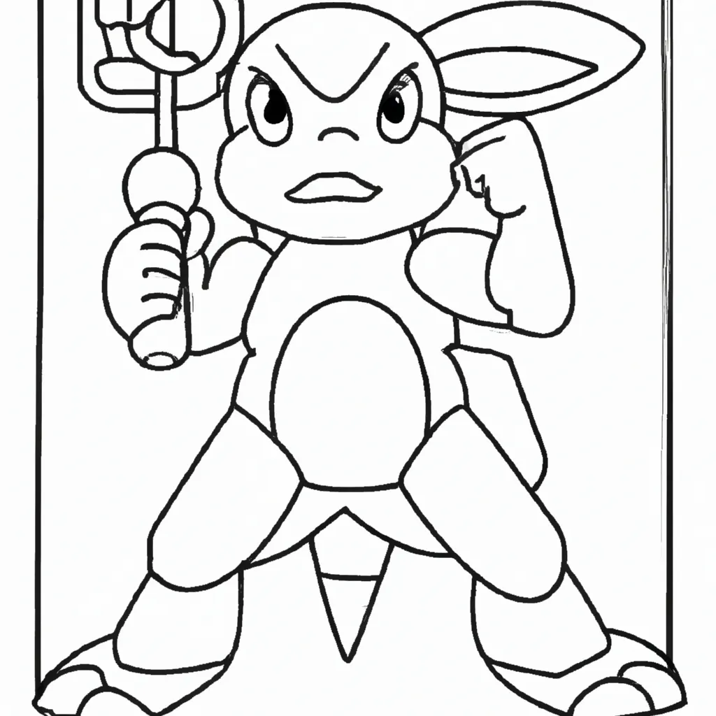 Figura Pokemon Machop Figura Pokemon Machop