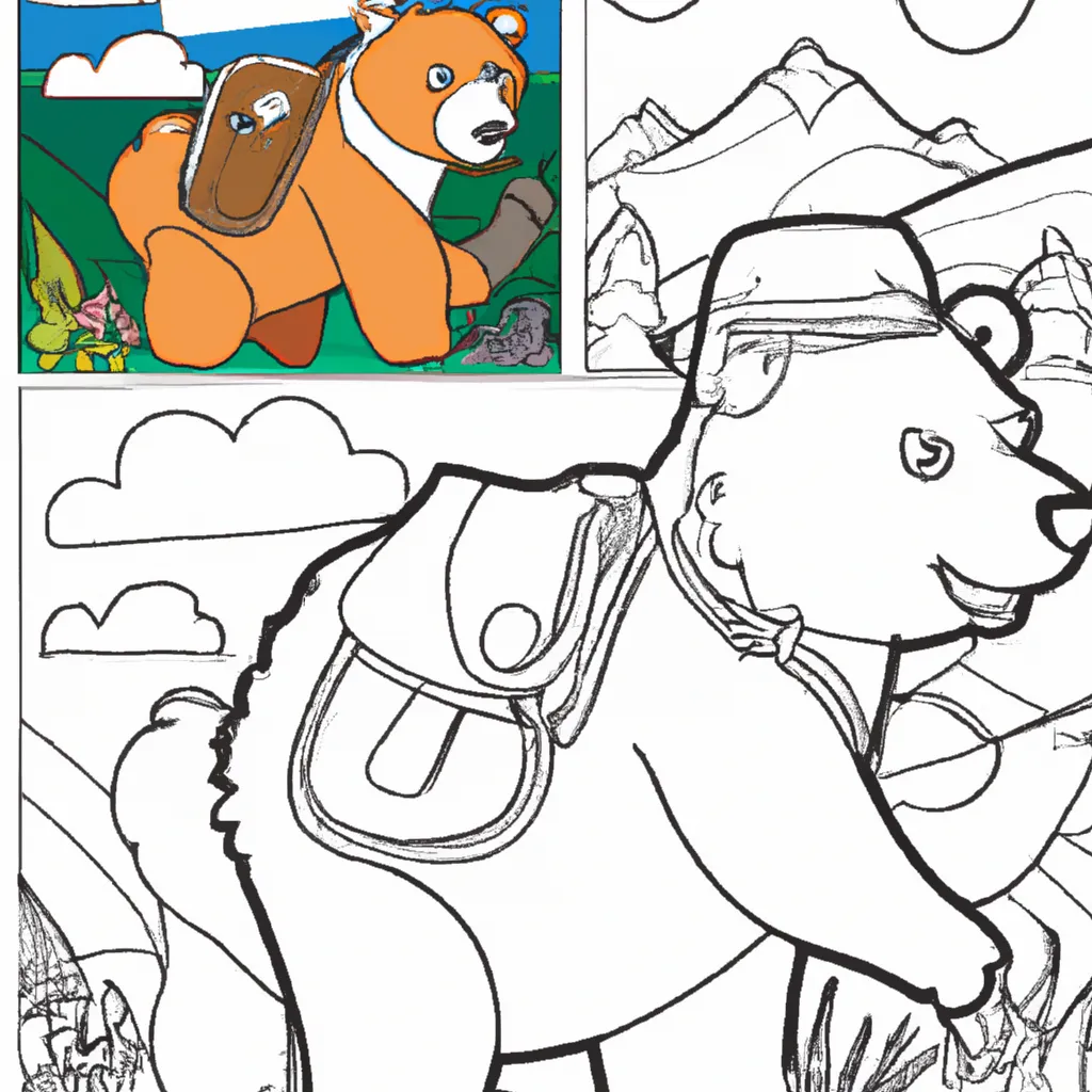 Figura urso viajante Figura urso viajante