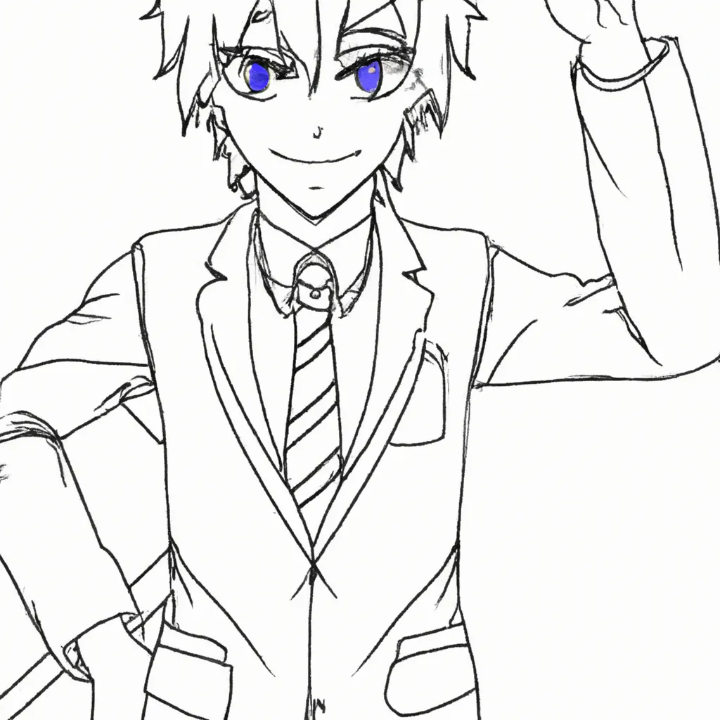 10 Desenhos De Karma Akabane Para Imprimir E Colorir