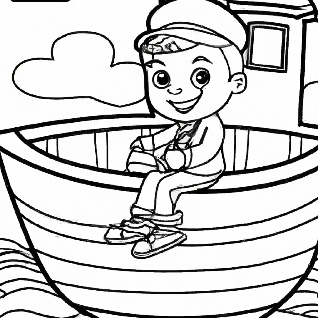 Ideias Menino em um Barco