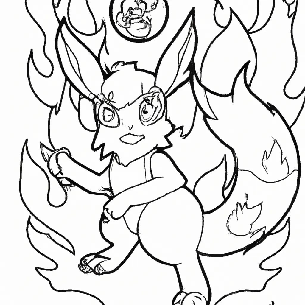 Ideias Pokemon Flareon