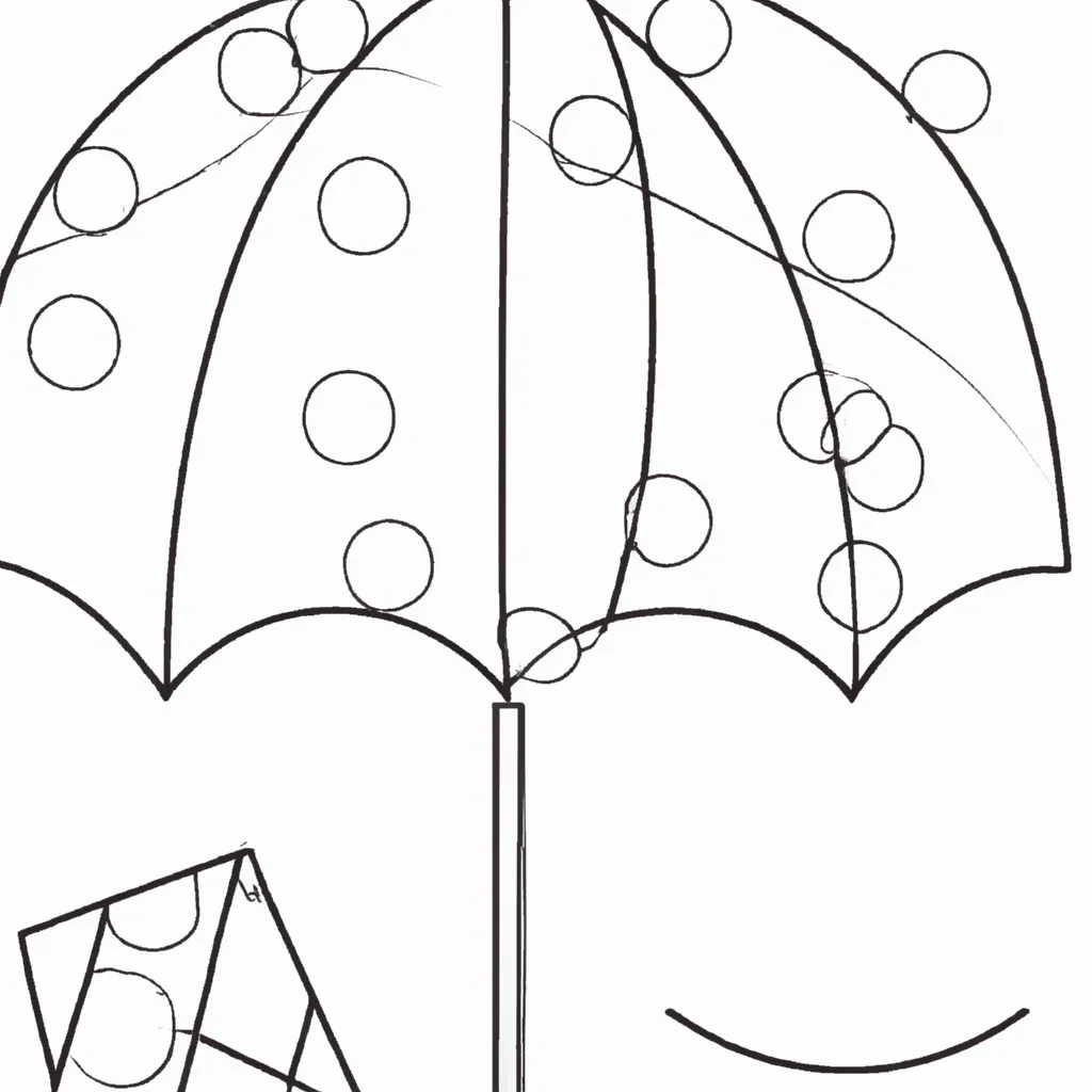 Ideias como desenhar um guarda chuva