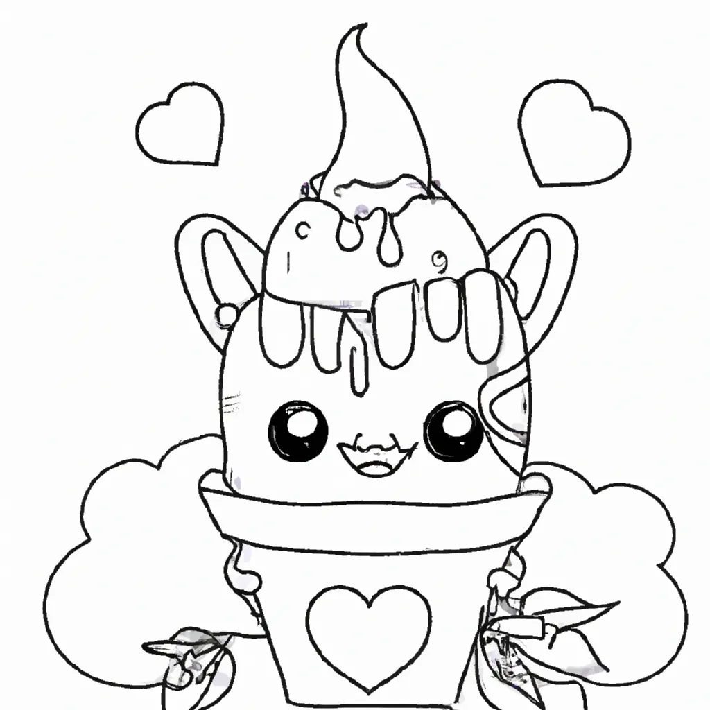 Ideias sorvete kawaii