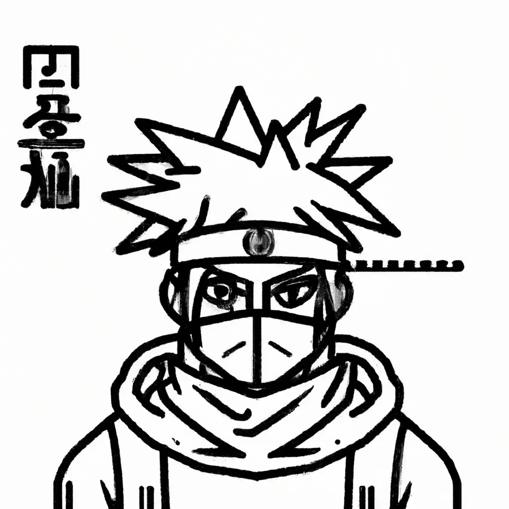 Imagens Kakashi em Pixel Art