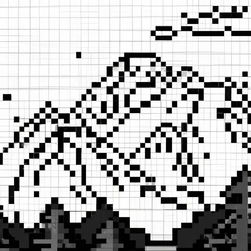 Imagens Montanhas em Pixel Art 2