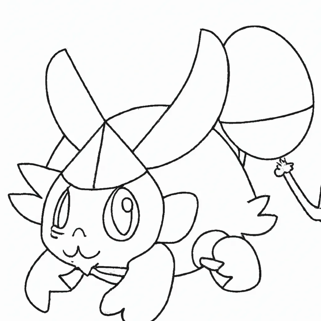 10 Desenhos de Pokémon Chingling para Imprimir e Colorir