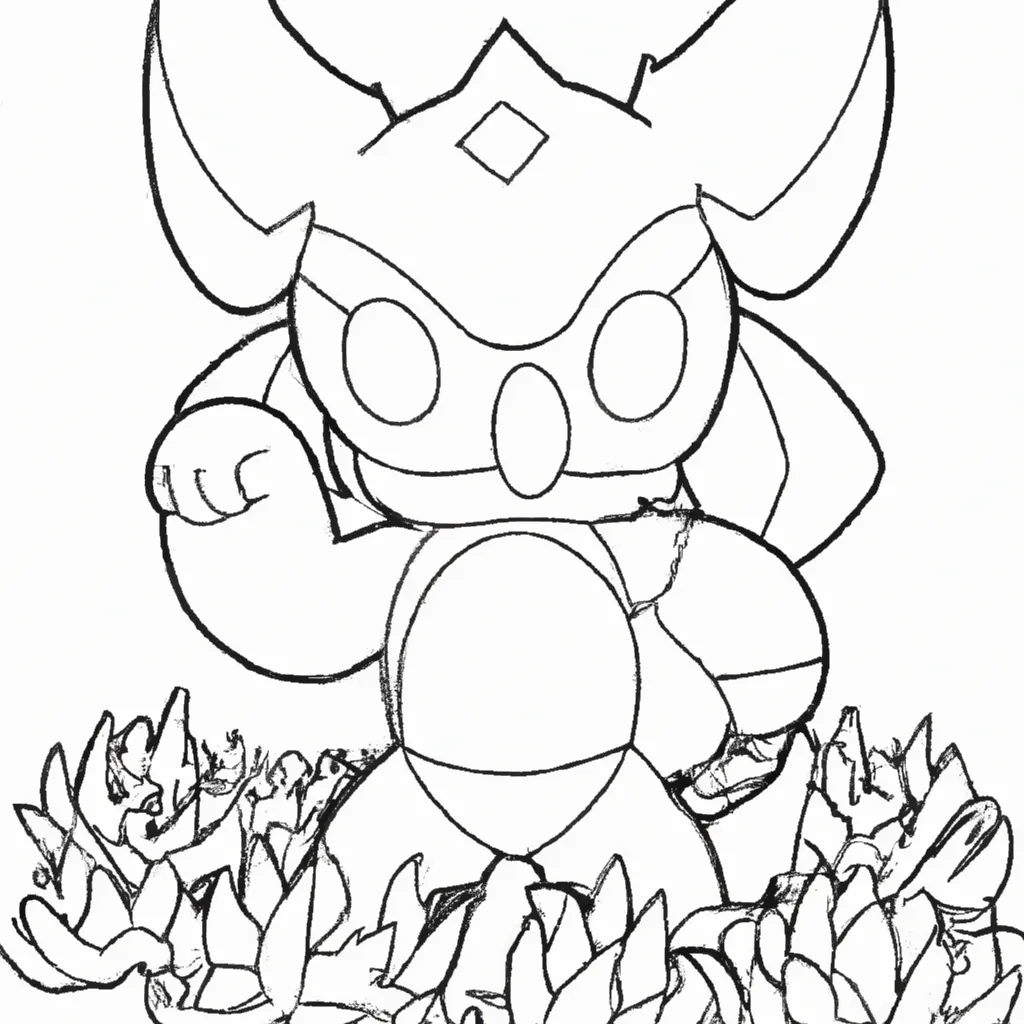 7 Desenhos de Pokémon Kleavor para Imprimir e Colorir!
