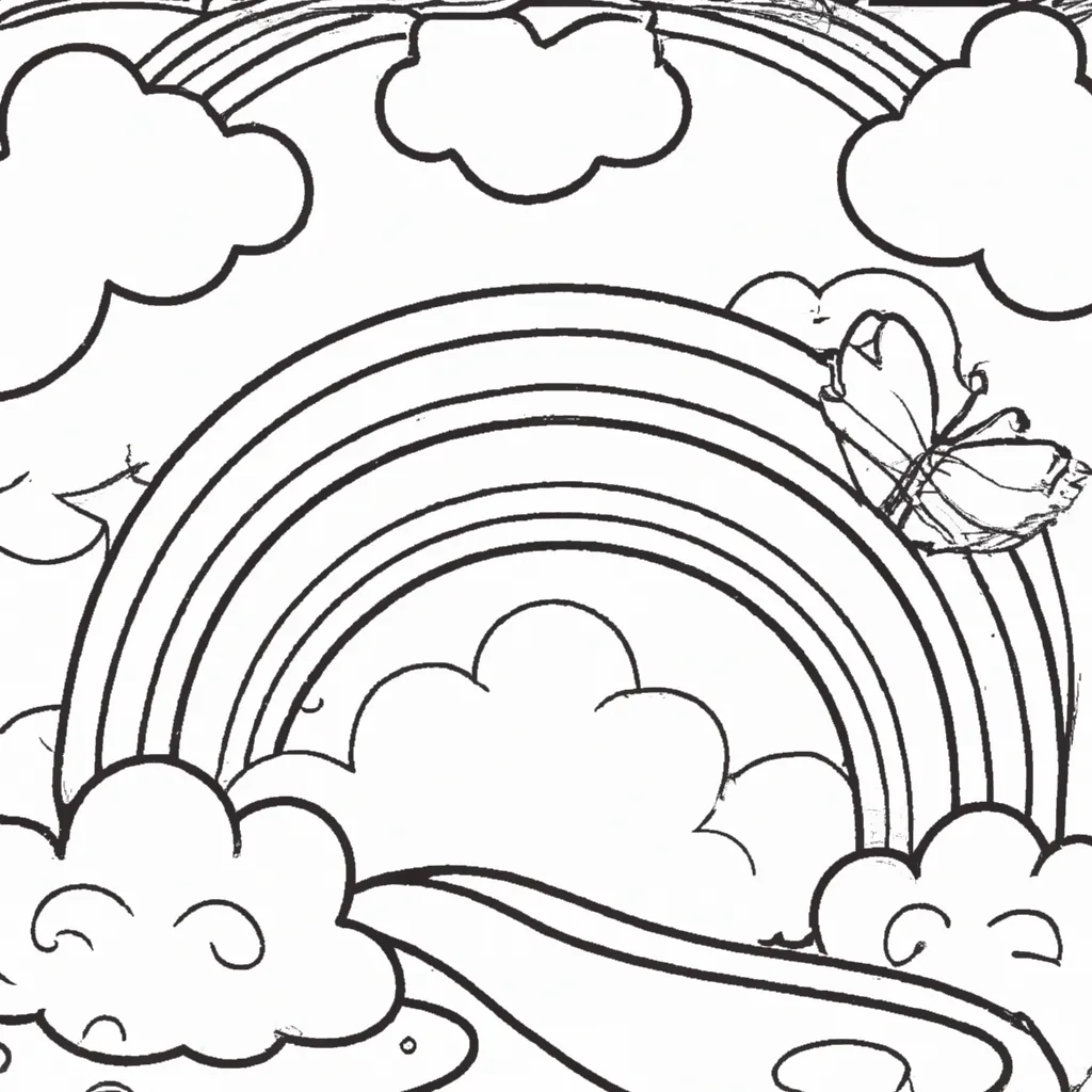 Imagens arco iris com nuvens2