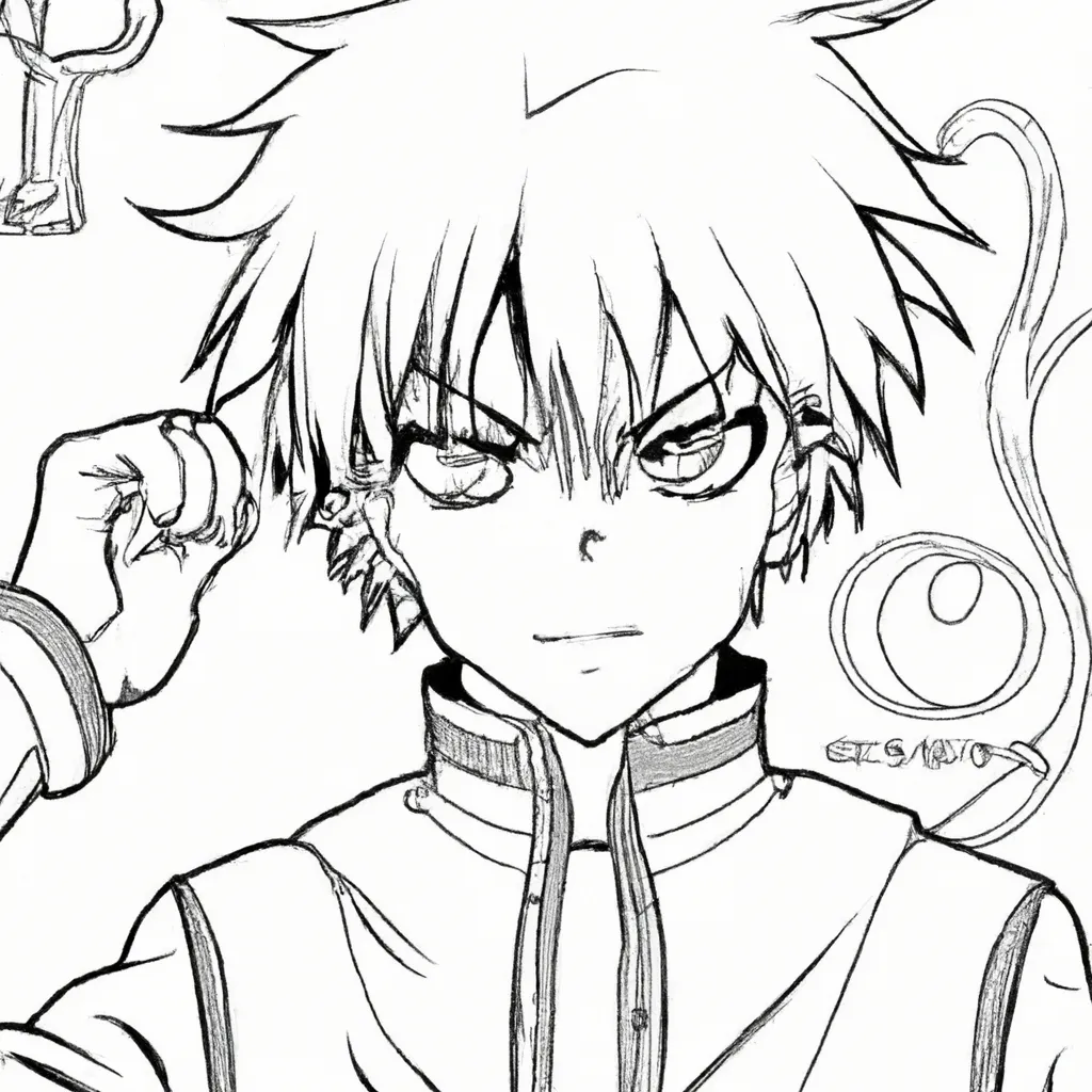 Imprimir Kurapika Hunter x Hunter Imprimir Kurapika Hunter x Hunter