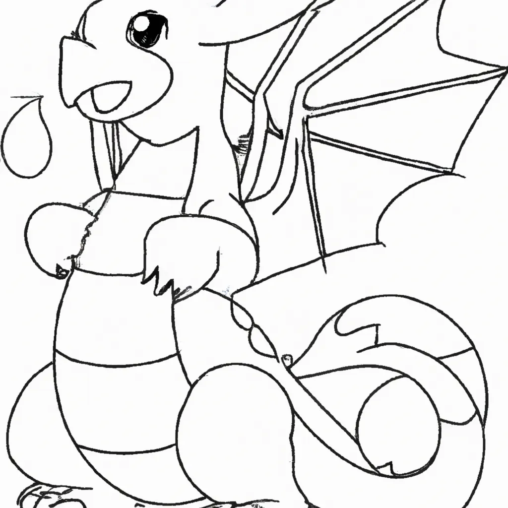 Imprimir Pokemon Dragonite